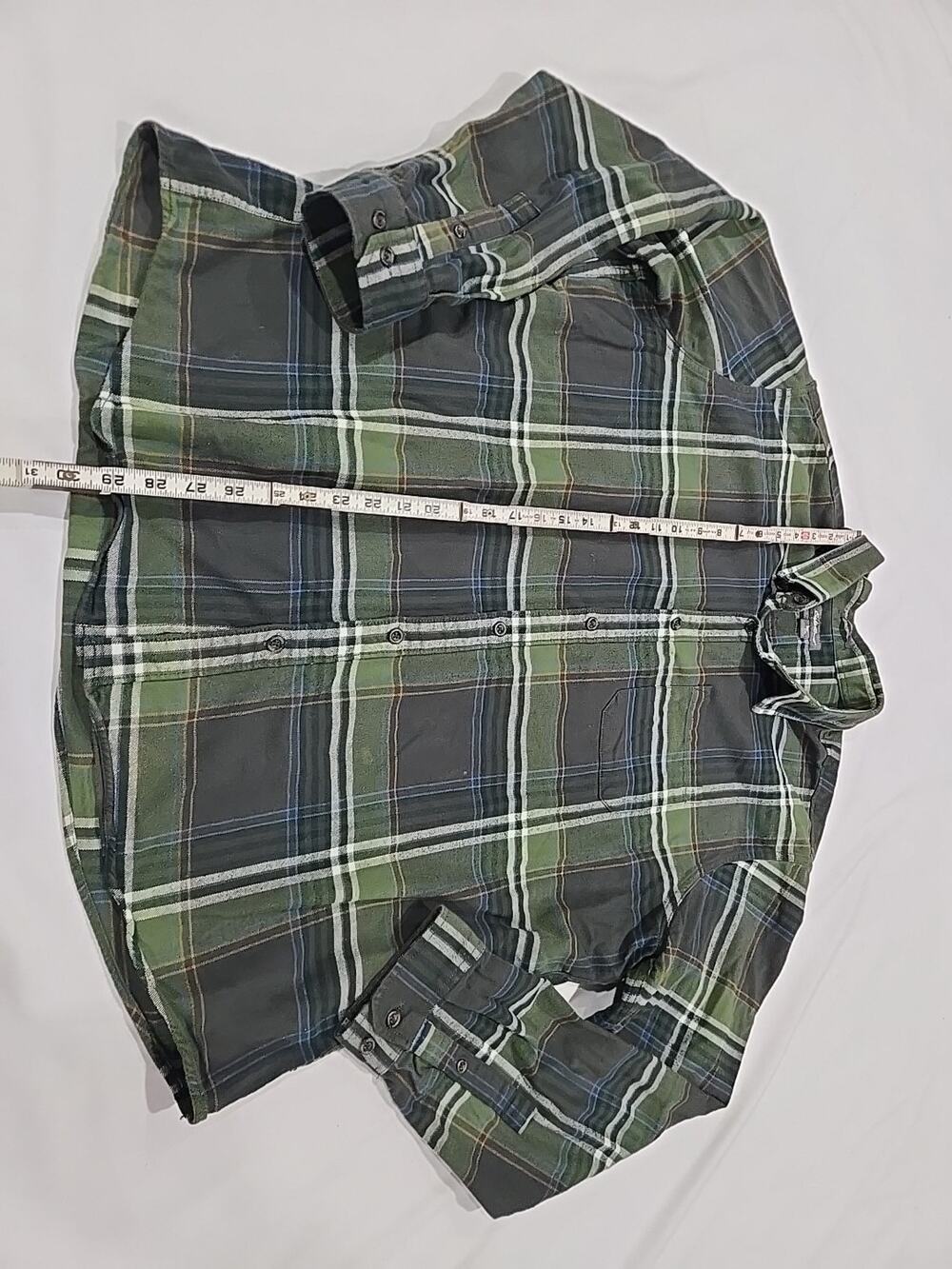 Eddie Bauer Mens 2XL Flannel Shirt 100% Cotton
